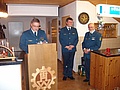 Langjährige Mitglieschaft im THW wurde Manfred Winkler geehrt.